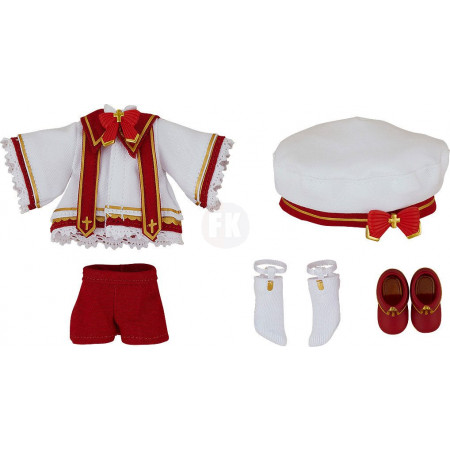 Original Character Parts for Nendoroid Doll figúrkas Outfit Set: Church Choir (Red)